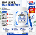 Transparent Waterproof Glue (Pack of 2) + Free Brush